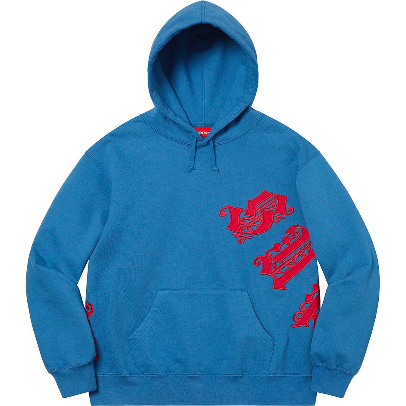 Old English Wrap Hooded Sweatshirt view 14